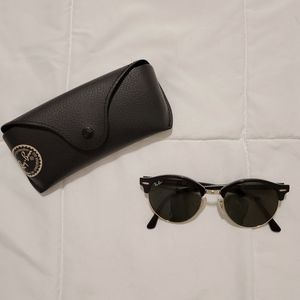 Round Rayban Clubmasters (Black)
